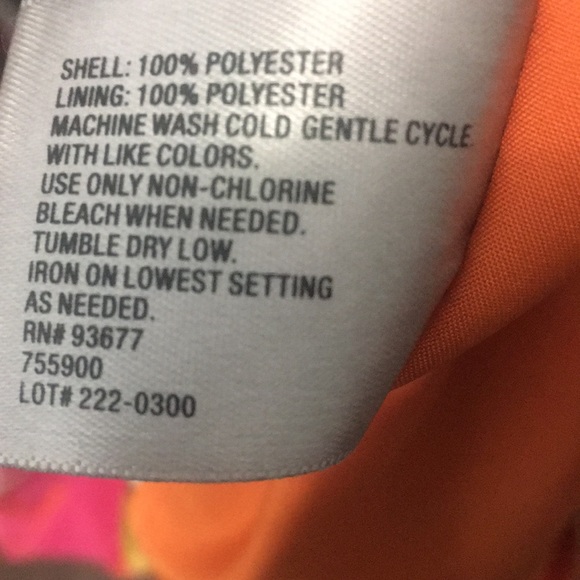 Worthington dress. Multicolored flower print. - Picture 4 of 4